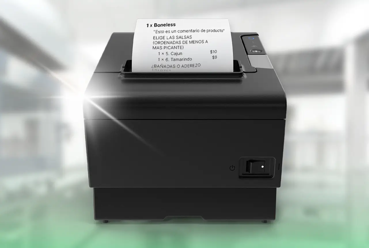 Impresión de tickets